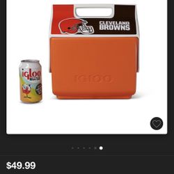 NEW IGLOO NFL Cleveland Browns Little Playmate Cooler