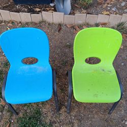 Kids Chairs - $10 For 2