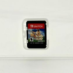 LET'S GO, EEVEE! NINTENDO SWITCH GAME USED