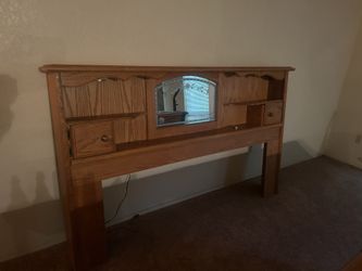 Headboard And Dresser Set
