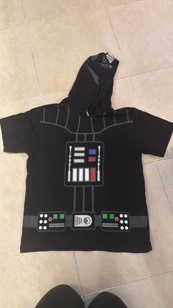 Star Wars darth Vader shirt large with hoodie