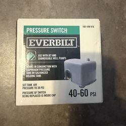 Pressure Switch   Water Well  (new)