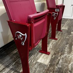 Tampa Bay Buccaneers Original Stadium Seats from Raymond James Stadium