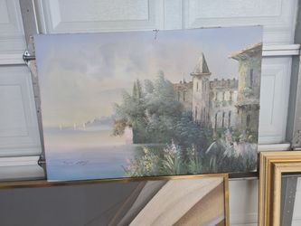 Oil paint picture