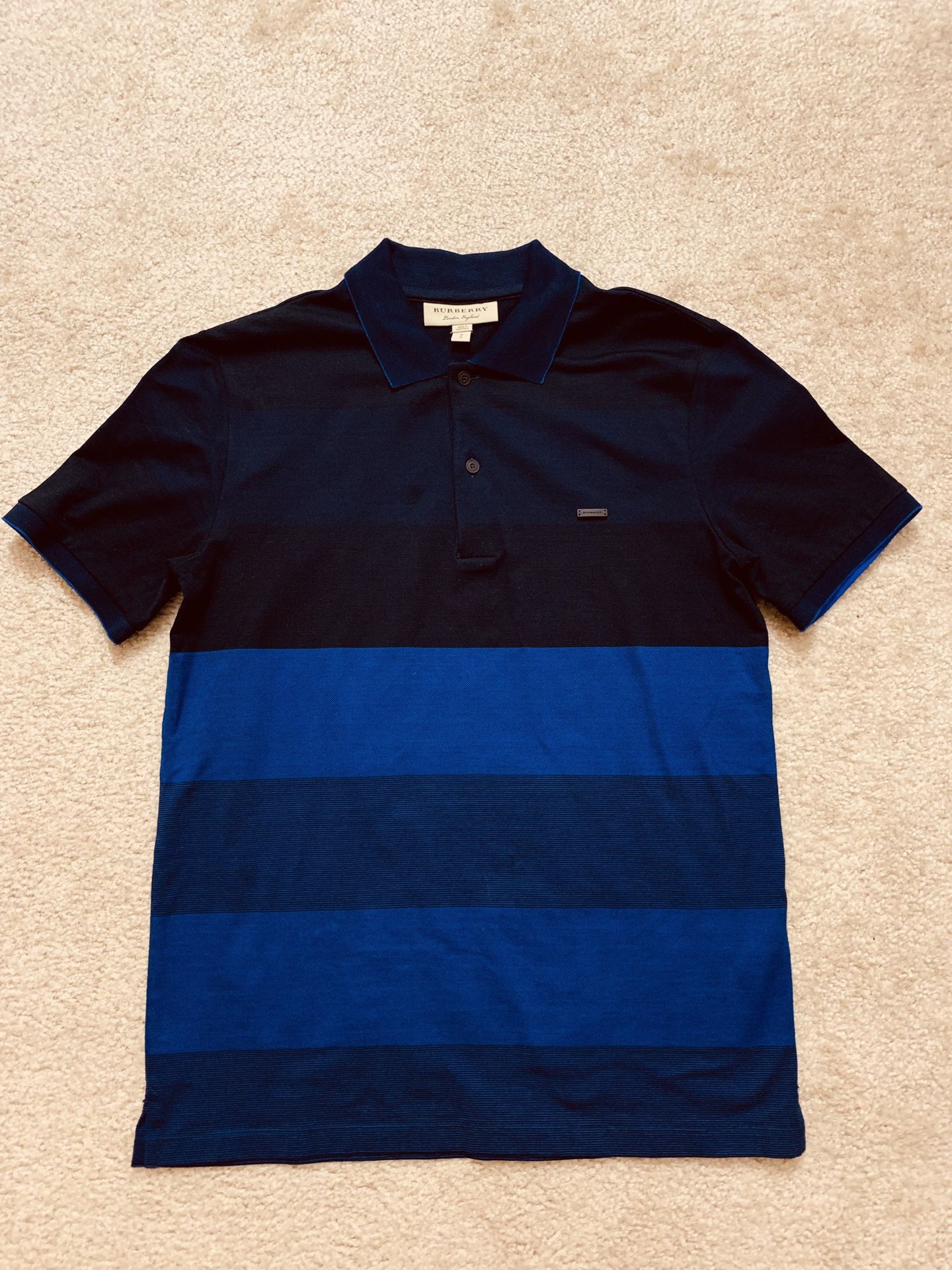 Burberry Polo Shirt Men Size S - Mint Condition