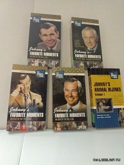 SEALED VHS Johnny's  Carson  Set.   