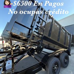 New 8x4x12 Hydraulic Dump Trailer 