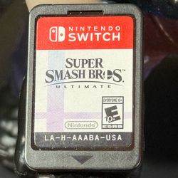 Nintendo Switch Super Smash Bros Ultimate