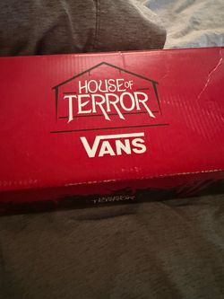 Vans House of Terror Shoes in Box