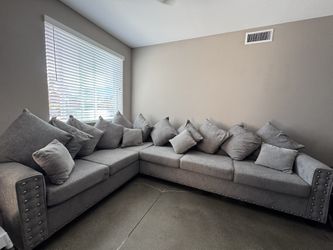 Sectional Grey Sofa
