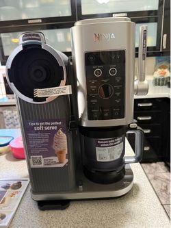 Ninja CREAMi Scoop & Swirl soft serve ice cream machine