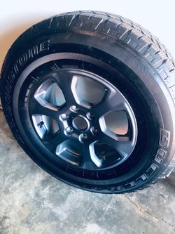2025 Bronco Big Bend 255 75 R 18” General Grabber Single new Spare w/0-miles 100% new $150
