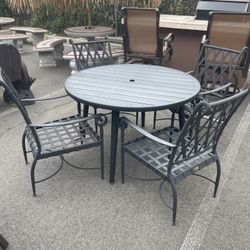 Glass Dining Table With Four Chairs