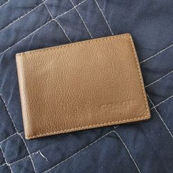 $5 Coach Slim Minimalist Wallet