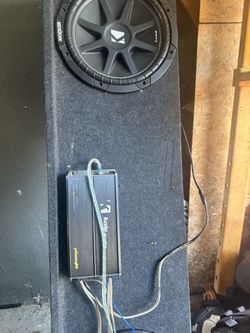 Two Kicker Comp subwoofers