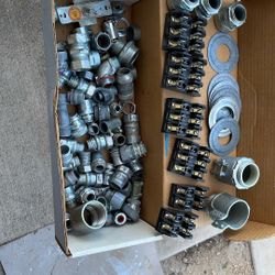 30 Amp New Buzz Fuse Blocks And Conduit Fittings.  