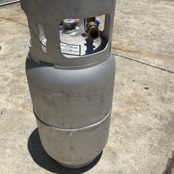 New Aluminum Forklift Propane Tank 8 Gallon FULL