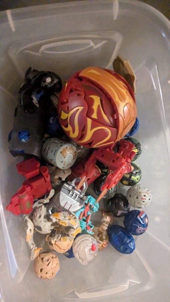 Vintage Bakugan Battle Brawlers collection