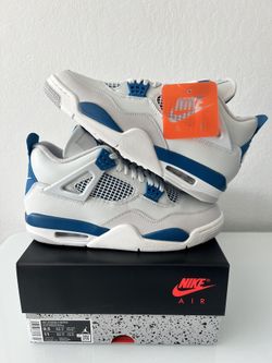  Air Jordan 4 Retro Military Blue 2024 - Size 9.5