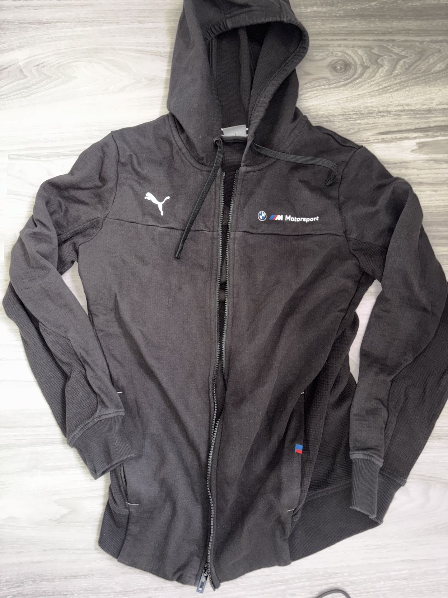 Puma BMW Motorsport M Series Zip Hoodie Size Small Men Great Condition