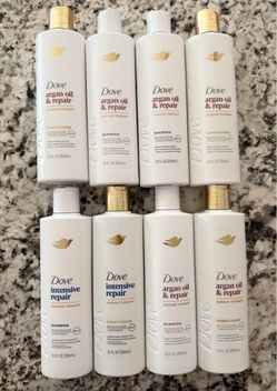 Dove shampoo and conditioner
