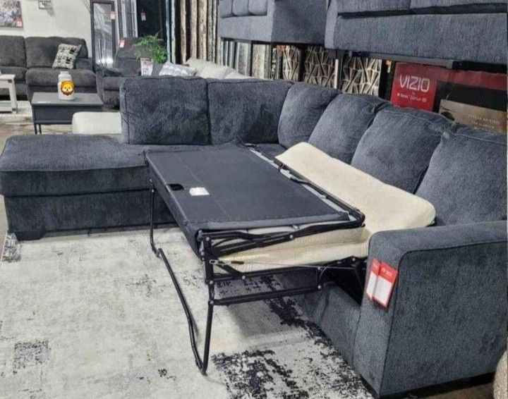 L Shaped Sectional Sleeper By Ashley