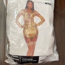 Fashion Nova Enchanted Rose Costume