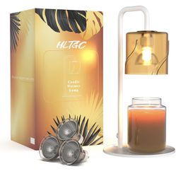HLTGC Candle Warmer Lamp, with 3 Bulbs,Timer & Dimmer,Compatible with Large  Yankee Candle Jars,for Jar Candles,Electric Top Candle Melter,110-120v，(Wh  for Sale in Tempe, AZ - OfferUp