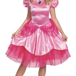 Princess Peach Adult Costume Small