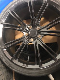Niche wheels from newer Cadillac ATS with toyo tires semi new