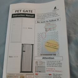 Lumiz Pet Gate Black