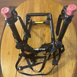 Allen 2-Bike Trunk Mount Rack – Foldable Car Bicycle Carrier