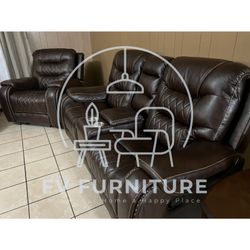 SALAS RECLINABLES NUEVAS A DESCUENTO DE BODEGA! INSTALACIÓN Y ENTREGA EL MISMO DÍA! 3 PAGOS MENSUALES! 