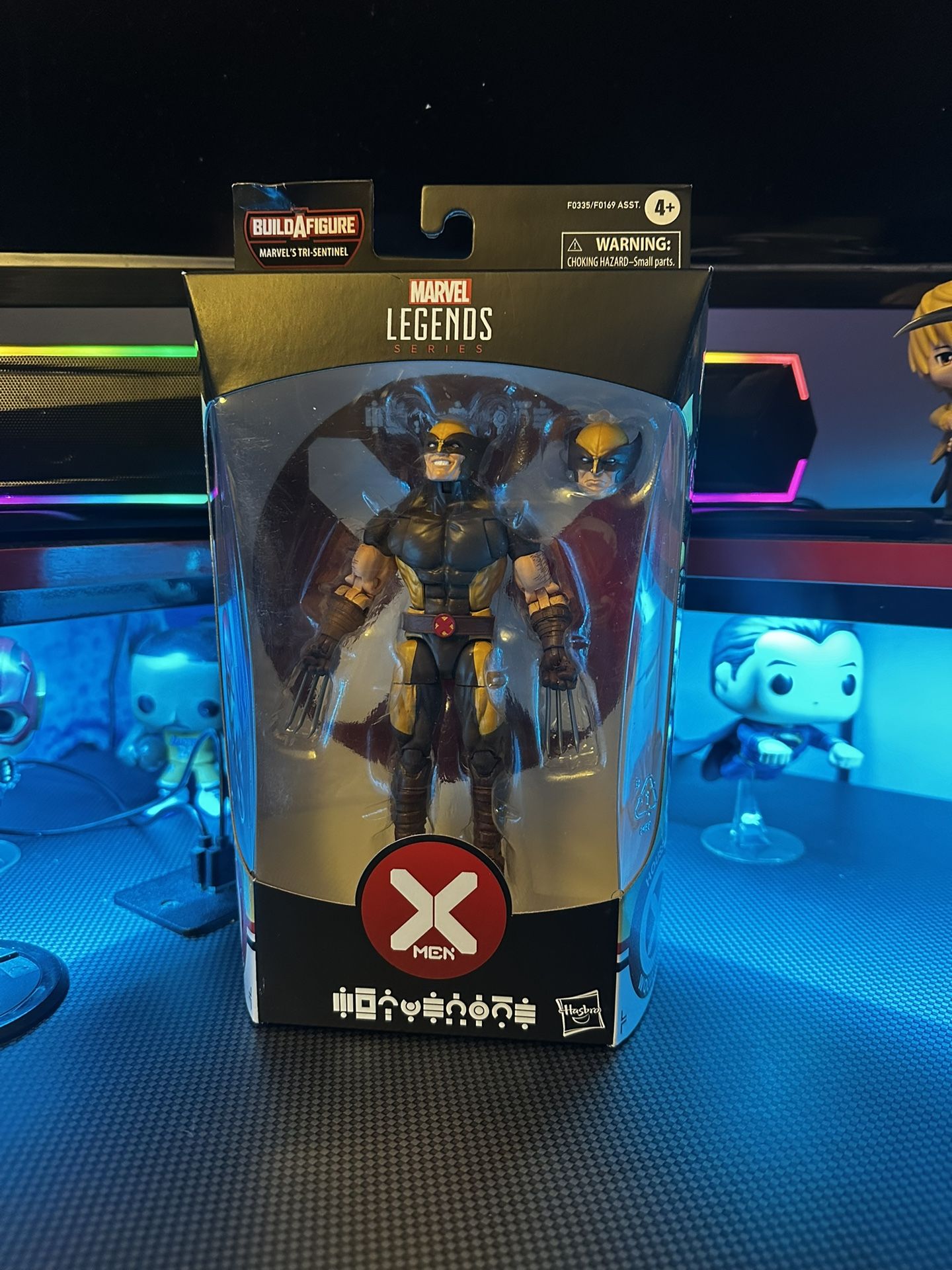 Marvel Legends Series Wolverine X-Men BAF Tri-Sentinel Figure