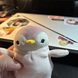 Shinada Global Mochi Penko Pink Mini Stuffed Animal