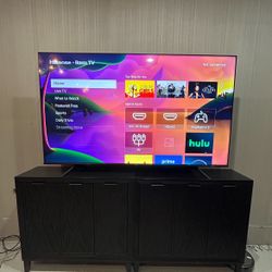 Solid TV Stand With Loads Of Storage 