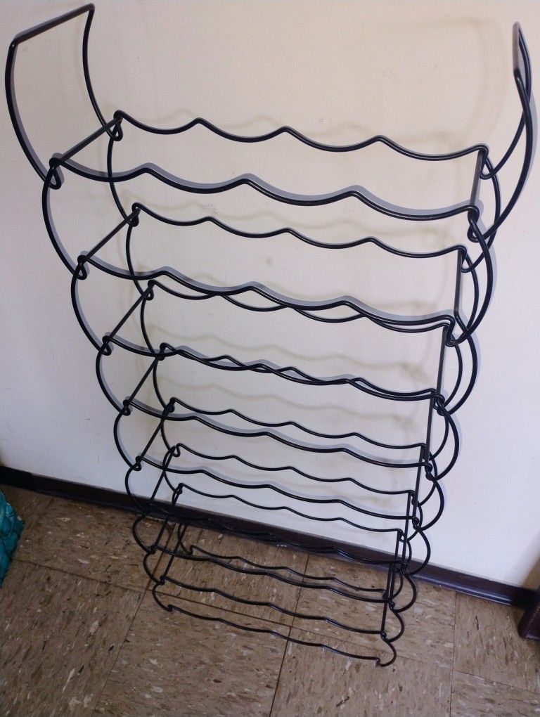 9 Piece Stackable Wine Rack Pickup Only Cash
