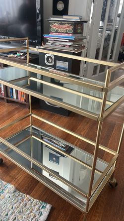 Gold Bar Cart