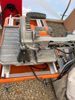 Ridgid tile saw