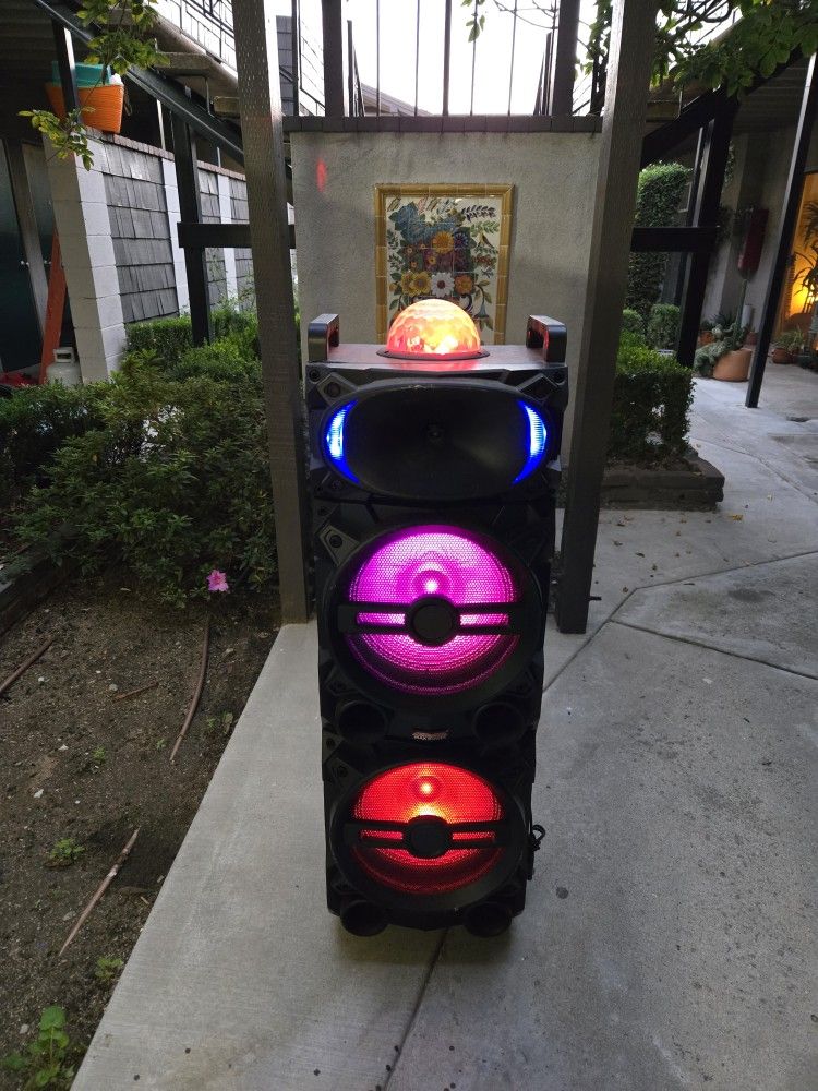 Bluetooth Speakers With Dancing Disco Lights