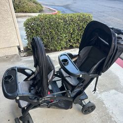 Baby trend Double Stroller Sit N stand 
