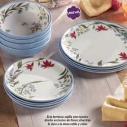 Vajilla de 12 pieces