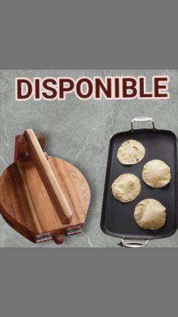 Prensa y comal.acero al carbón de princess house 