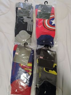 Socks Marvel - DC