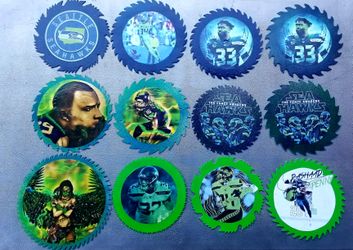 Seattle Seahawks Decorative Saw Blades