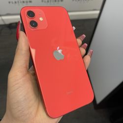 iPhone 12 Unlocked Red Color Like New With Warranty 
