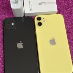 IPhone 11 (64gb) Black UNLOCKED, $360 Each ‼️