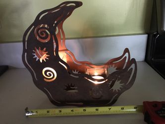 Celestial candle holder