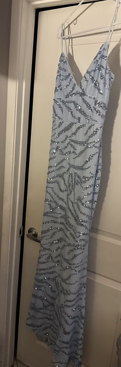 Blue Long Dress Large 