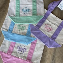 Trader Joe’s Mini Pastel Tote Bags